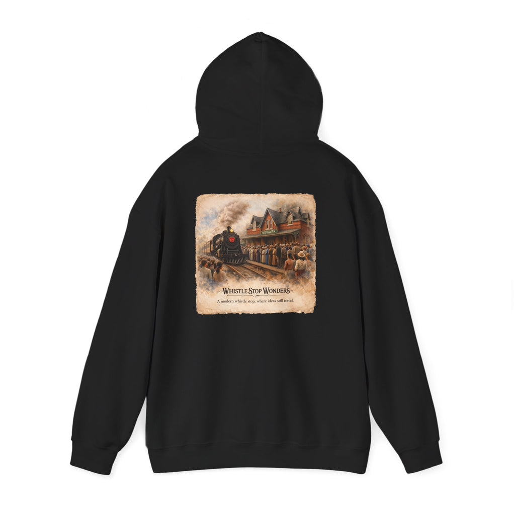 Whistle Stop Wonders™  2026 Newark, DE Edition— Unisex Heavy Blend Hooded Sweatshirt