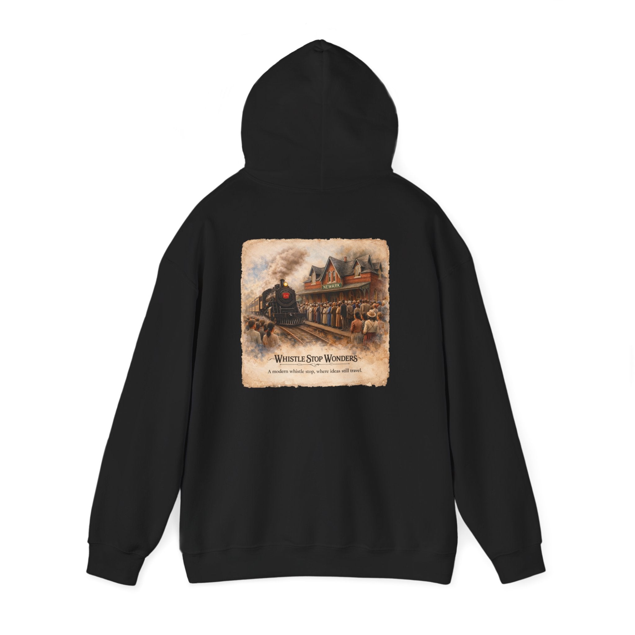 Whistle Stop Wonders™  2026 Newark, DE Edition— Unisex Heavy Blend Hooded Sweatshirt