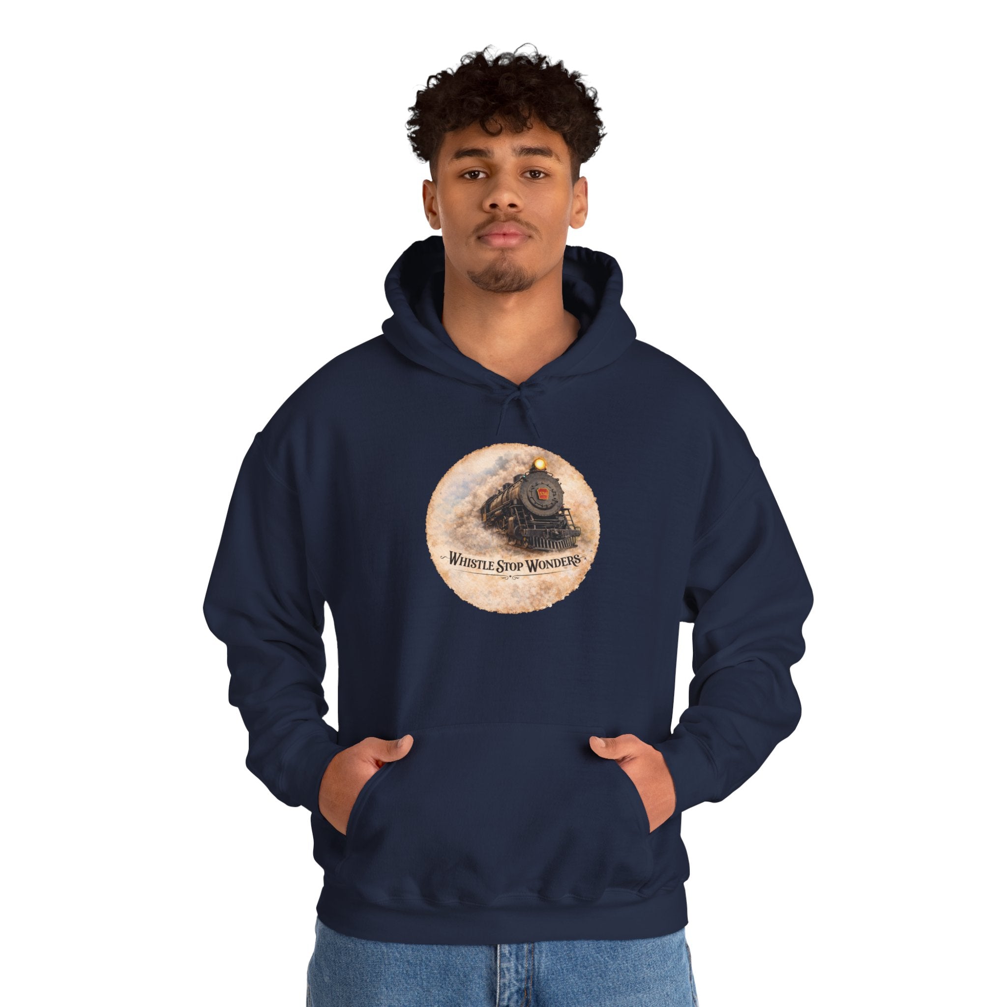 Whistle Stop Wonders™  2026 Newark, DE Edition— Unisex Heavy Blend Hooded Sweatshirt