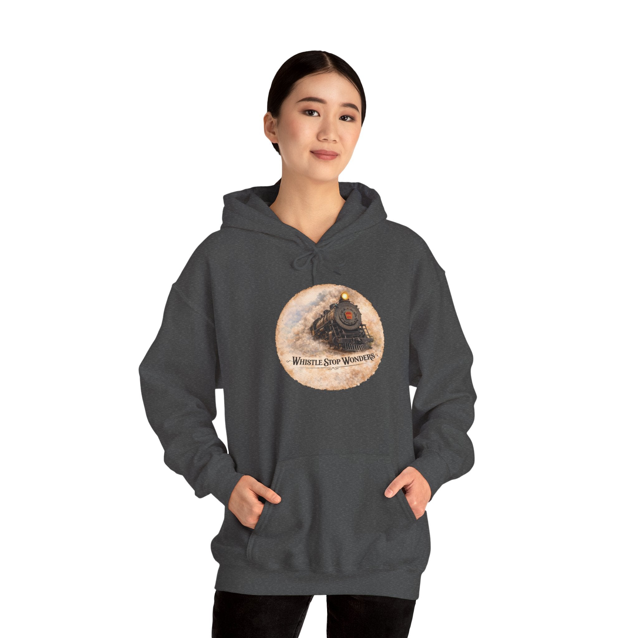 Whistle Stop Wonders™  2026 Newark, DE Edition— Unisex Heavy Blend Hooded Sweatshirt