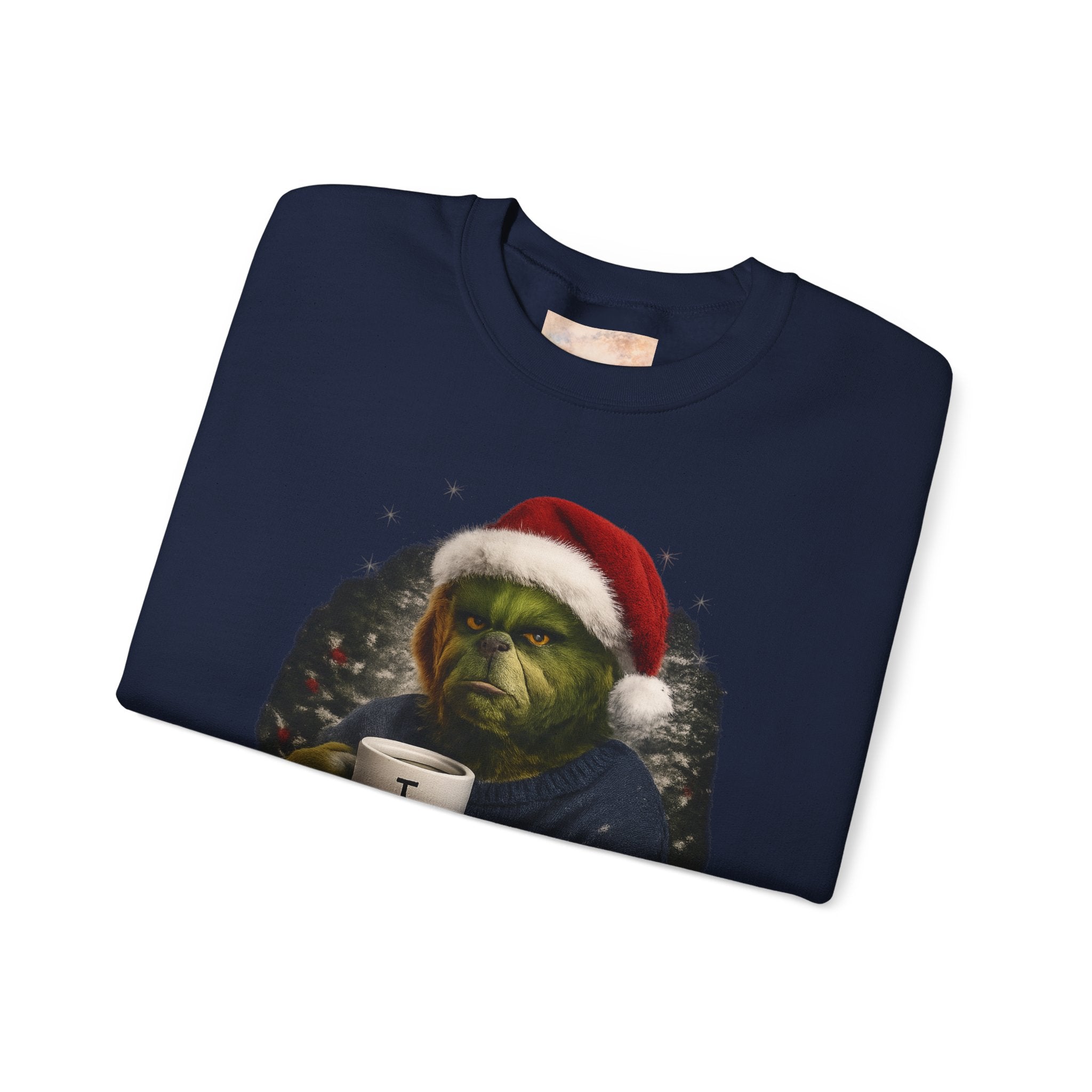 Grinch Santa 'I Tried' Crewneck Sweatshirt