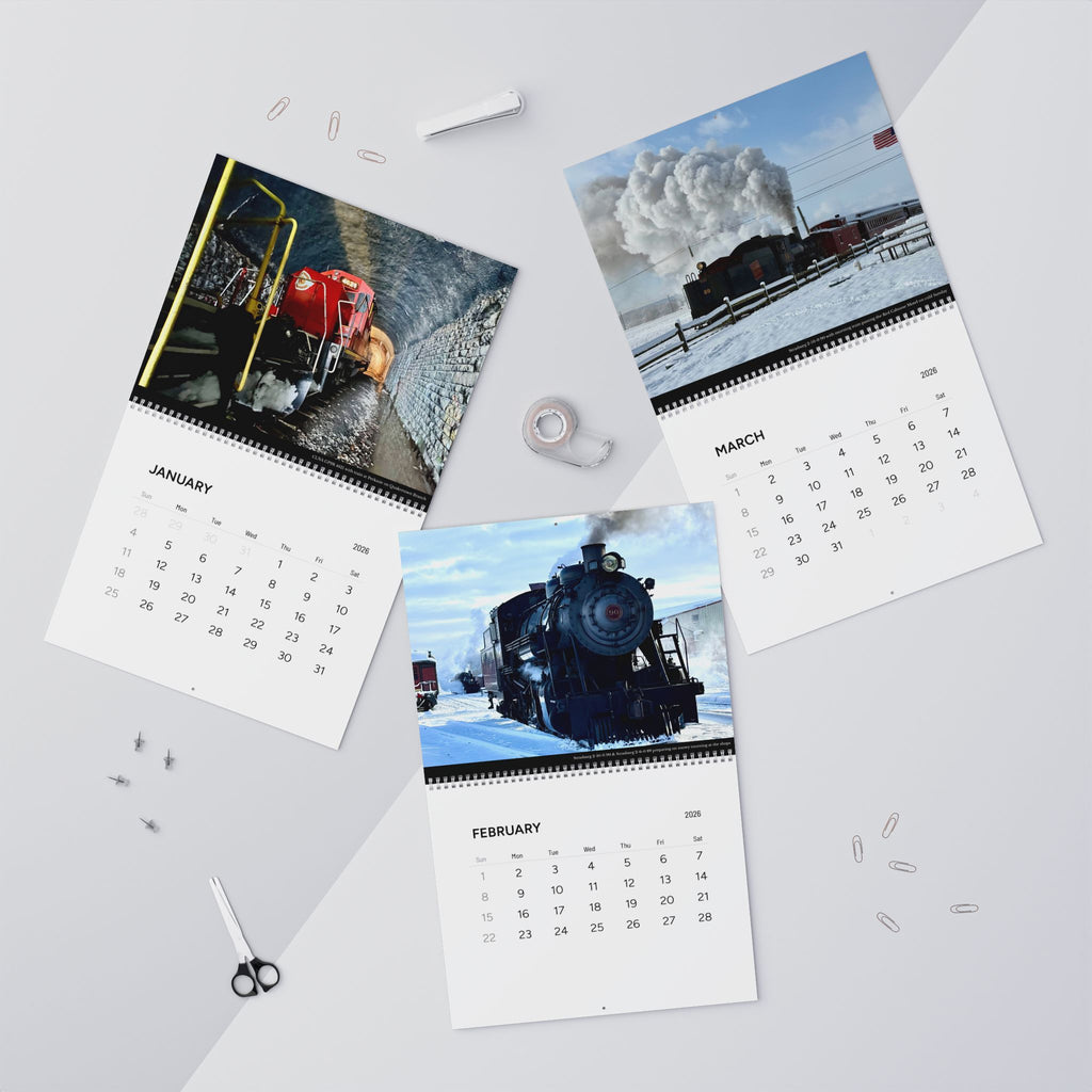 Don Grant, Jr. Photography — 2026 Railroad Photography Calendar