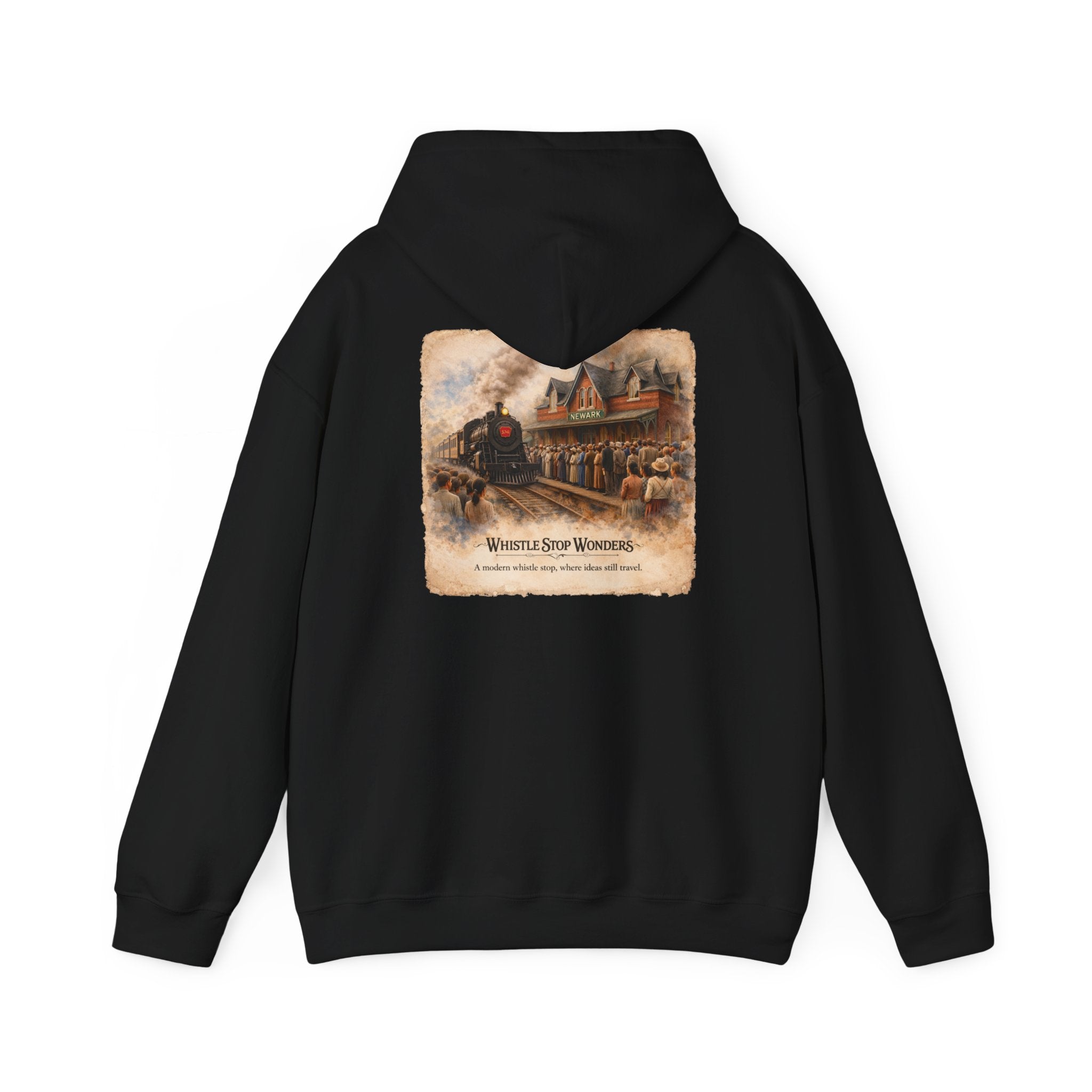 Whistle Stop Wonders™  2026 Newark, DE Edition— Unisex Heavy Blend Hooded Sweatshirt