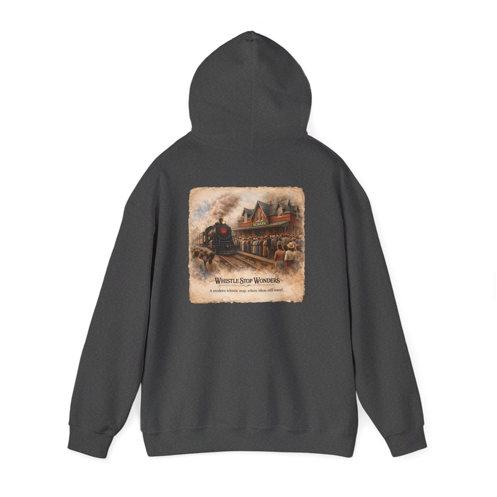 Whistle Stop Wonders™  2026 Newark, DE Edition— Unisex Heavy Blend Hooded Sweatshirt