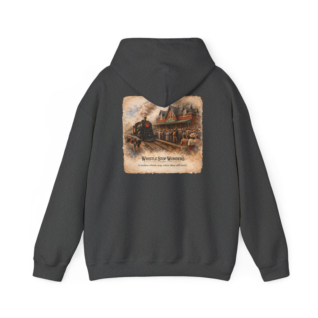 Whistle Stop Wonders™  2026 Newark, DE Edition— Unisex Heavy Blend Hooded Sweatshirt