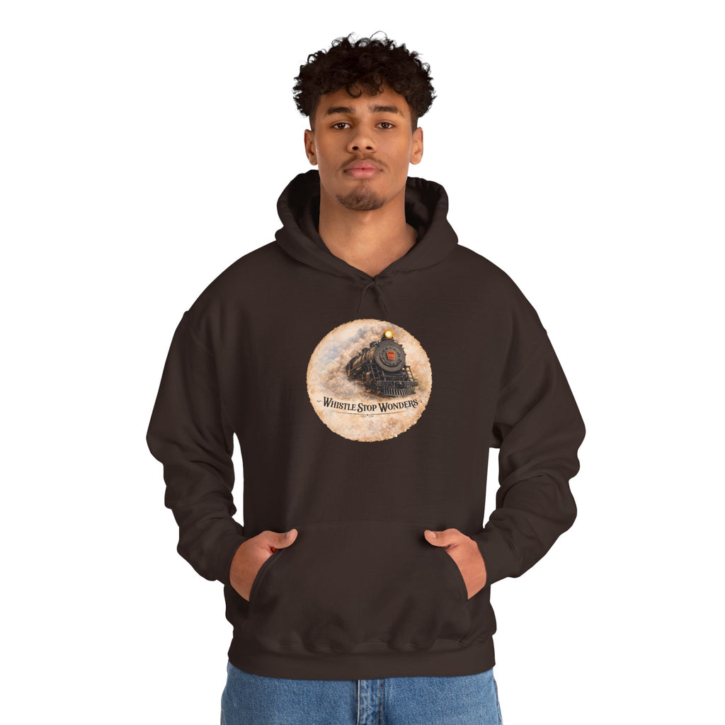 Whistle Stop Wonders™  2026 Newark, DE Edition— Unisex Heavy Blend Hooded Sweatshirt