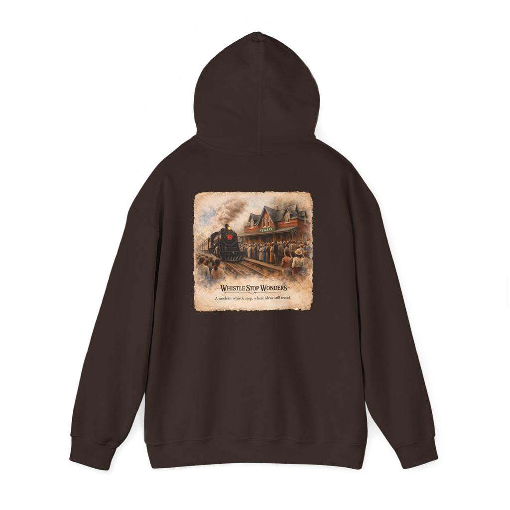 Whistle Stop Wonders™  2026 Newark, DE Edition— Unisex Heavy Blend Hooded Sweatshirt