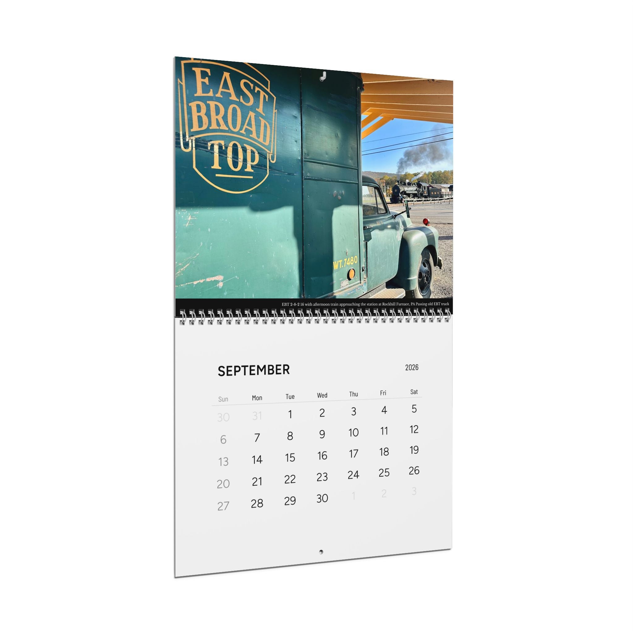 Don Grant, Jr. Photography — 2026 Railroad Photography Calendar