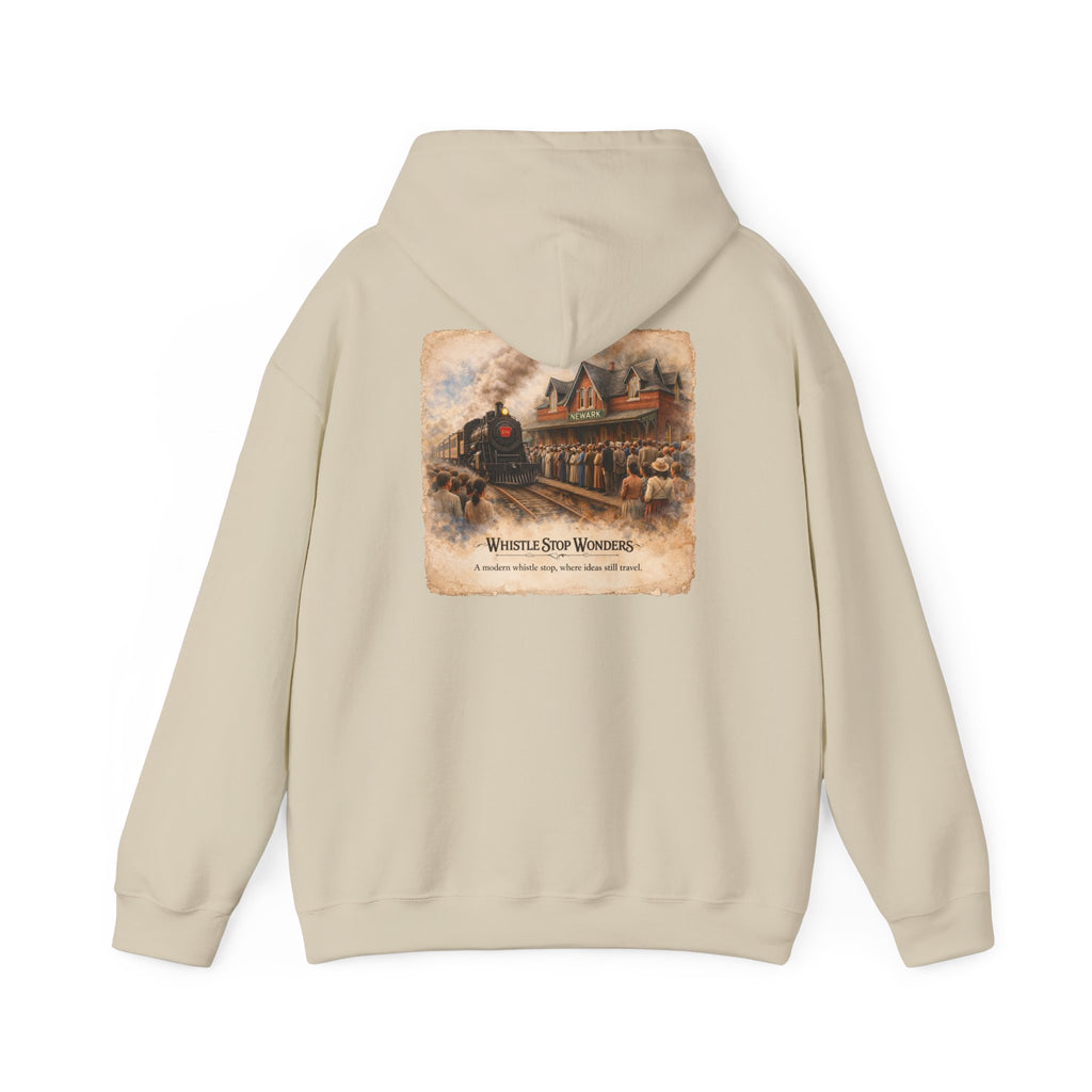 Whistle Stop Wonders™  2026 Newark, DE Edition— Unisex Heavy Blend Hooded Sweatshirt