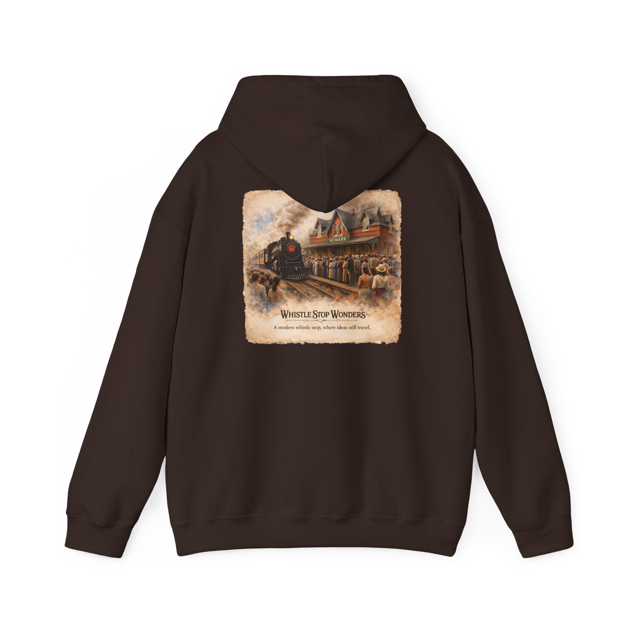 Whistle Stop Wonders™  2026 Newark, DE Edition— Unisex Heavy Blend Hooded Sweatshirt
