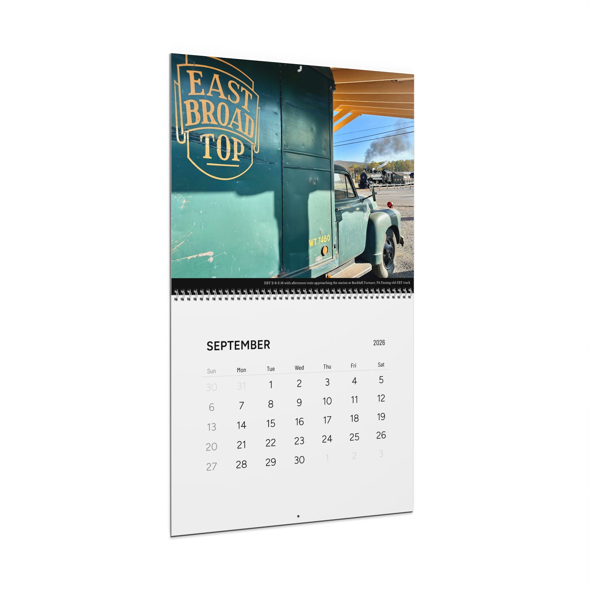 Don Grant, Jr. Photography — 2026 Railroad Photography Calendar