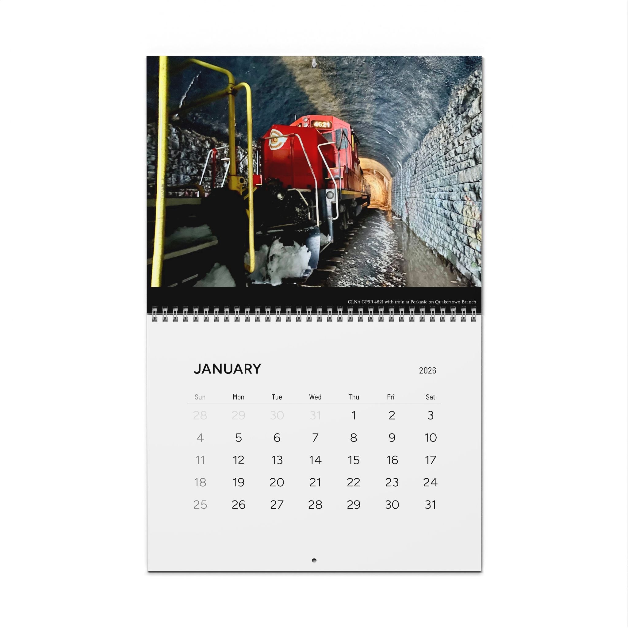 Don Grant, Jr. Photography — 2026 Railroad Photography Calendar