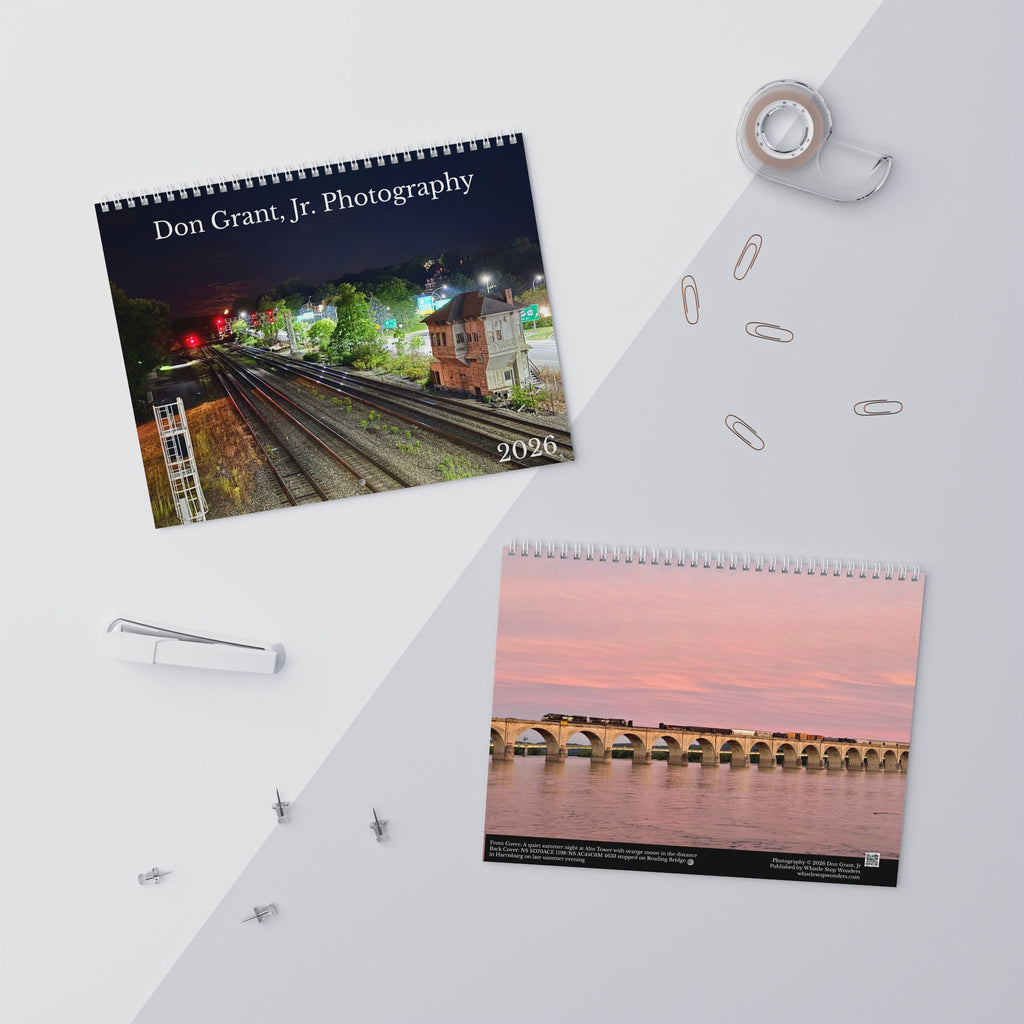 Don Grant, Jr. Photography — 2026 Railroad Photography Calendar