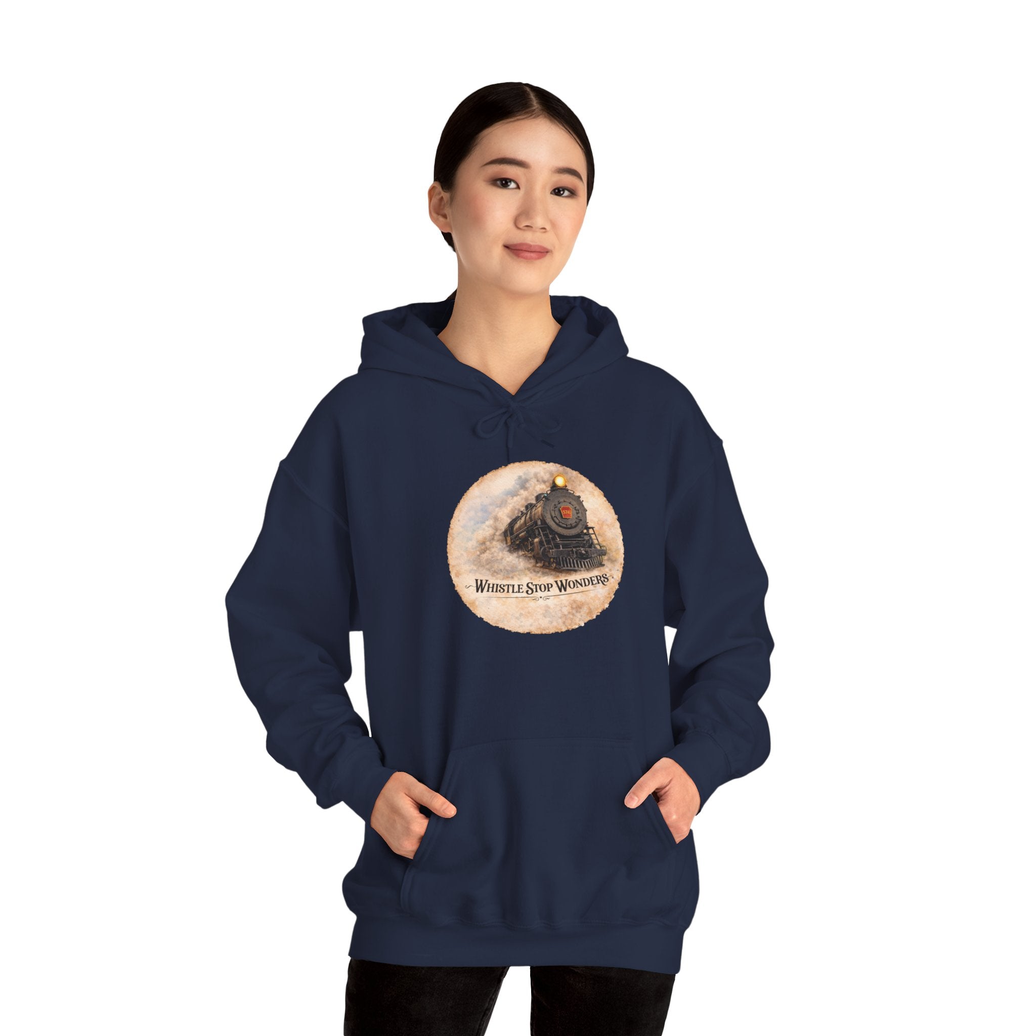 Whistle Stop Wonders™  2026 Newark, DE Edition— Unisex Heavy Blend Hooded Sweatshirt