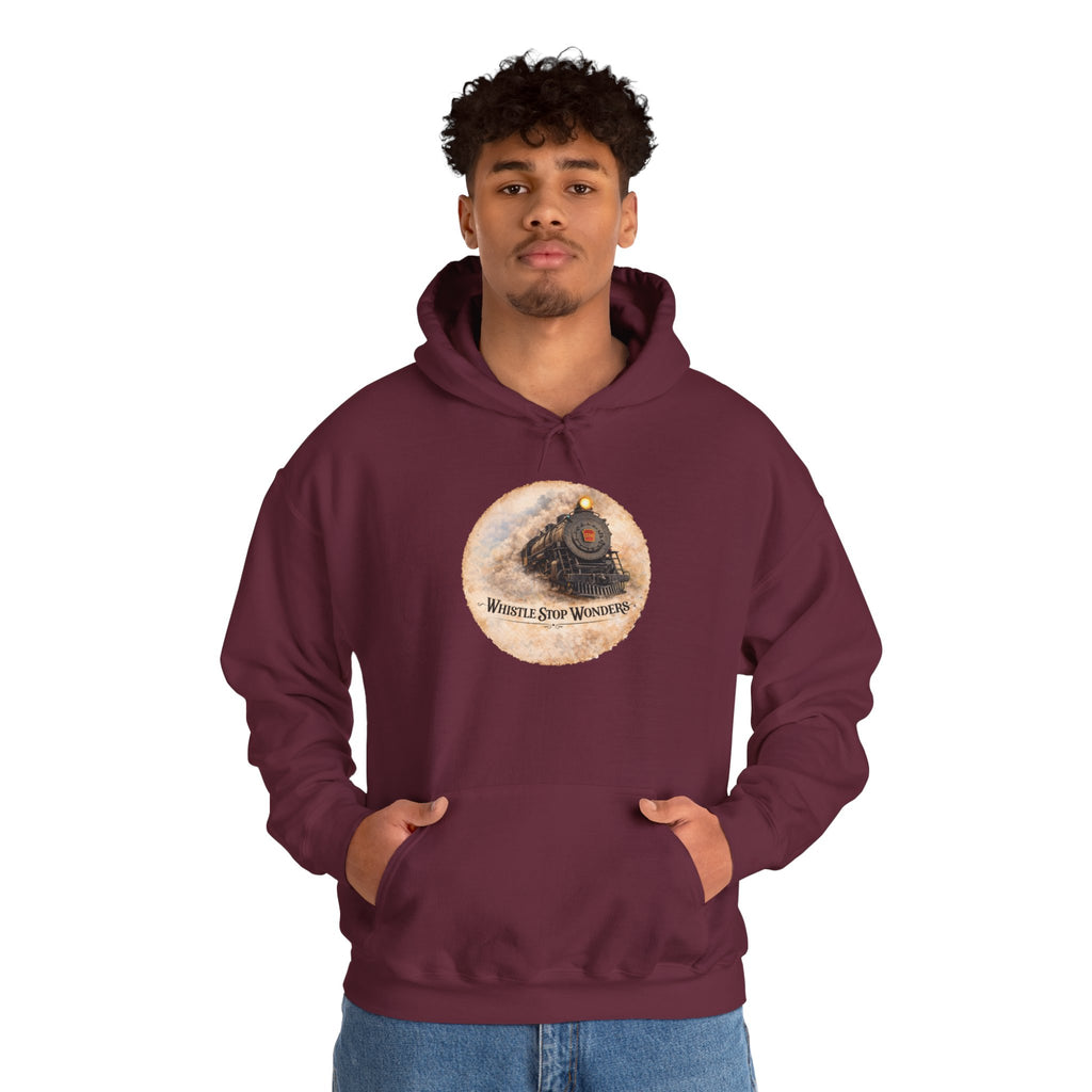 Whistle Stop Wonders™  2026 Newark, DE Edition— Unisex Heavy Blend Hooded Sweatshirt